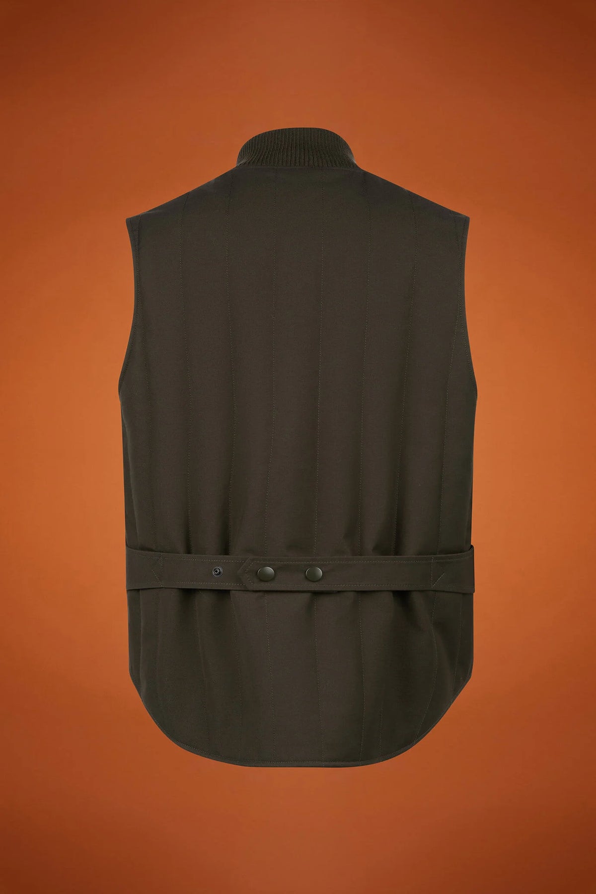 Men's comfort fit padded gilet with jersey lining