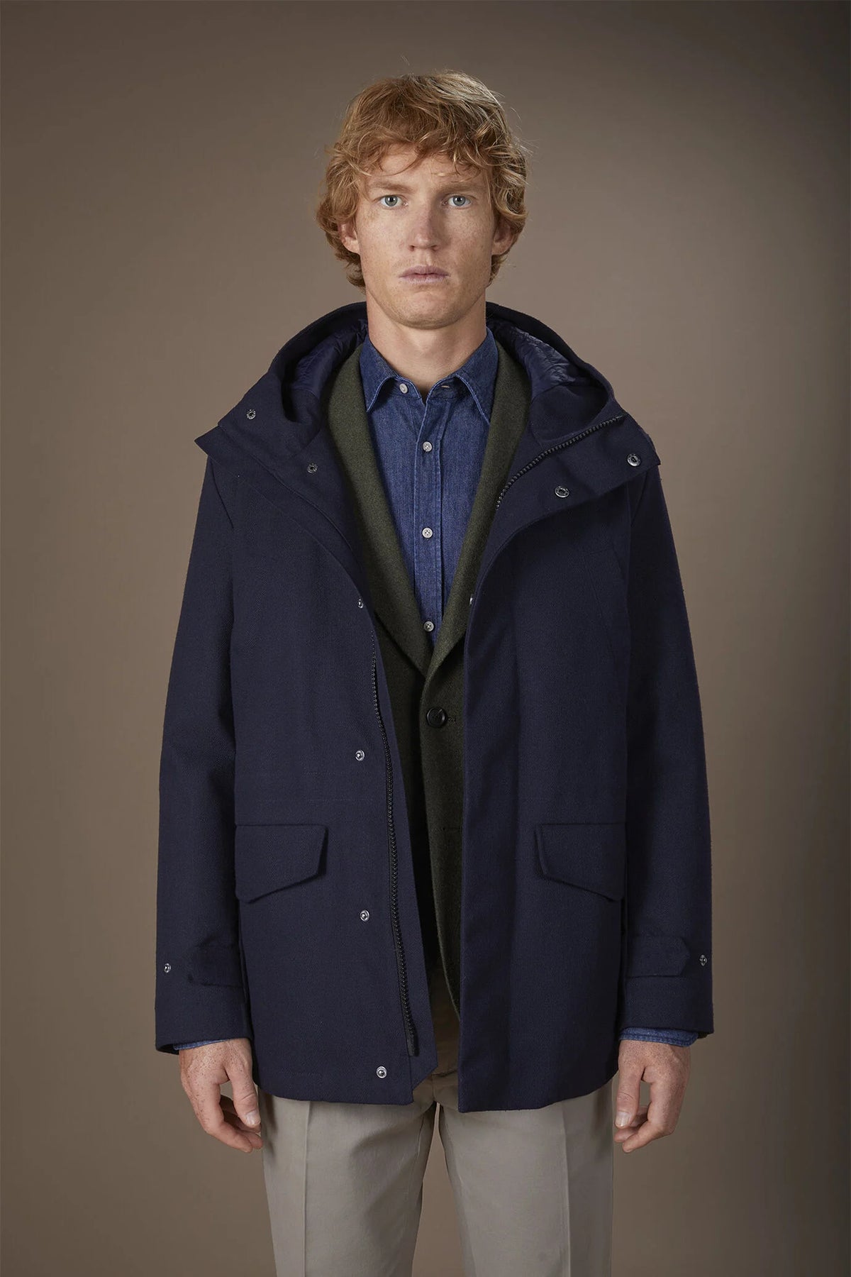Men's padded jacket