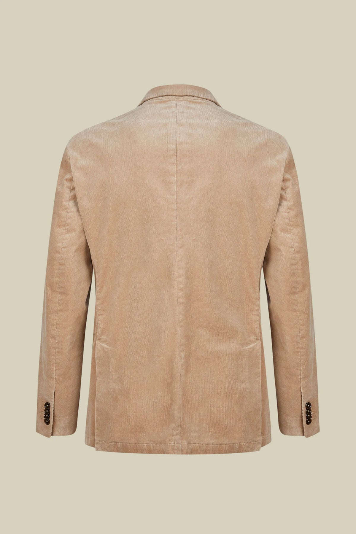 Men's single-breasted velvet jacket in a regular fit