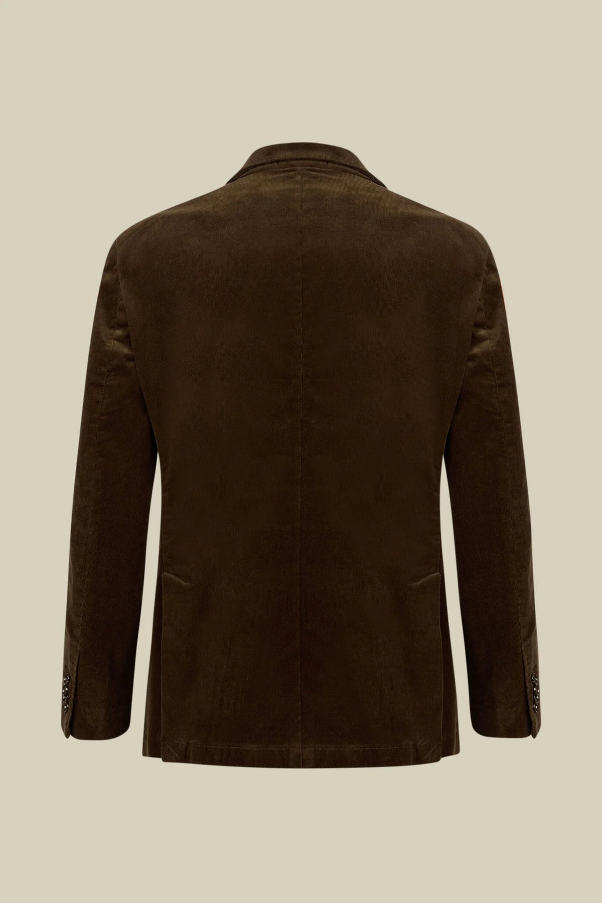 Men's single-breasted velvet jacket in a regular fit
