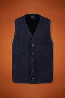 Men's single-breasted waistcoat