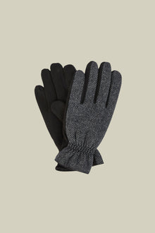 Men's tweed gloves