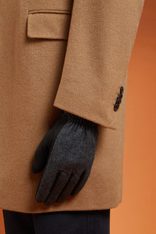 Men's tweed gloves