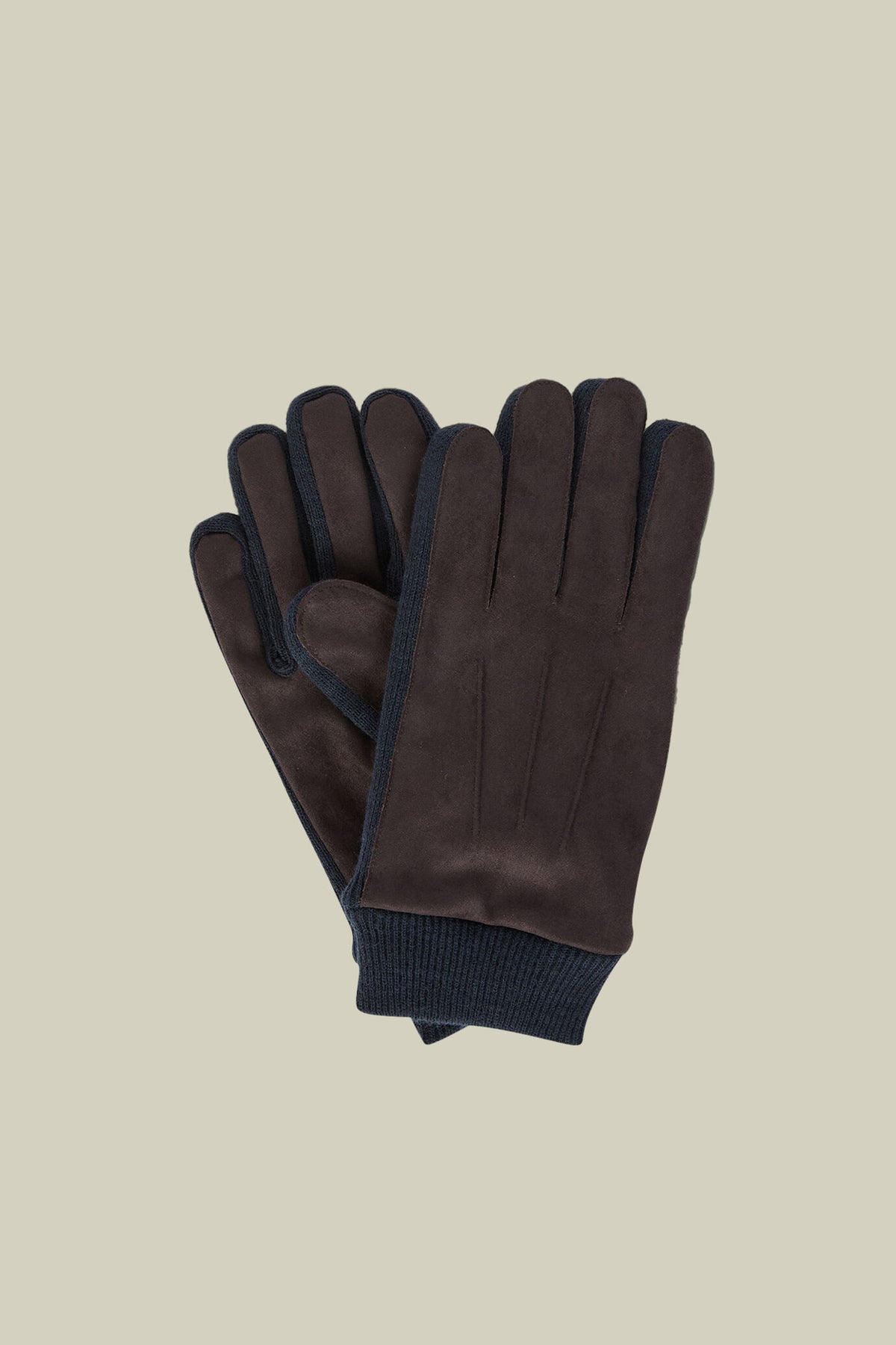 Men's knitted gloves
