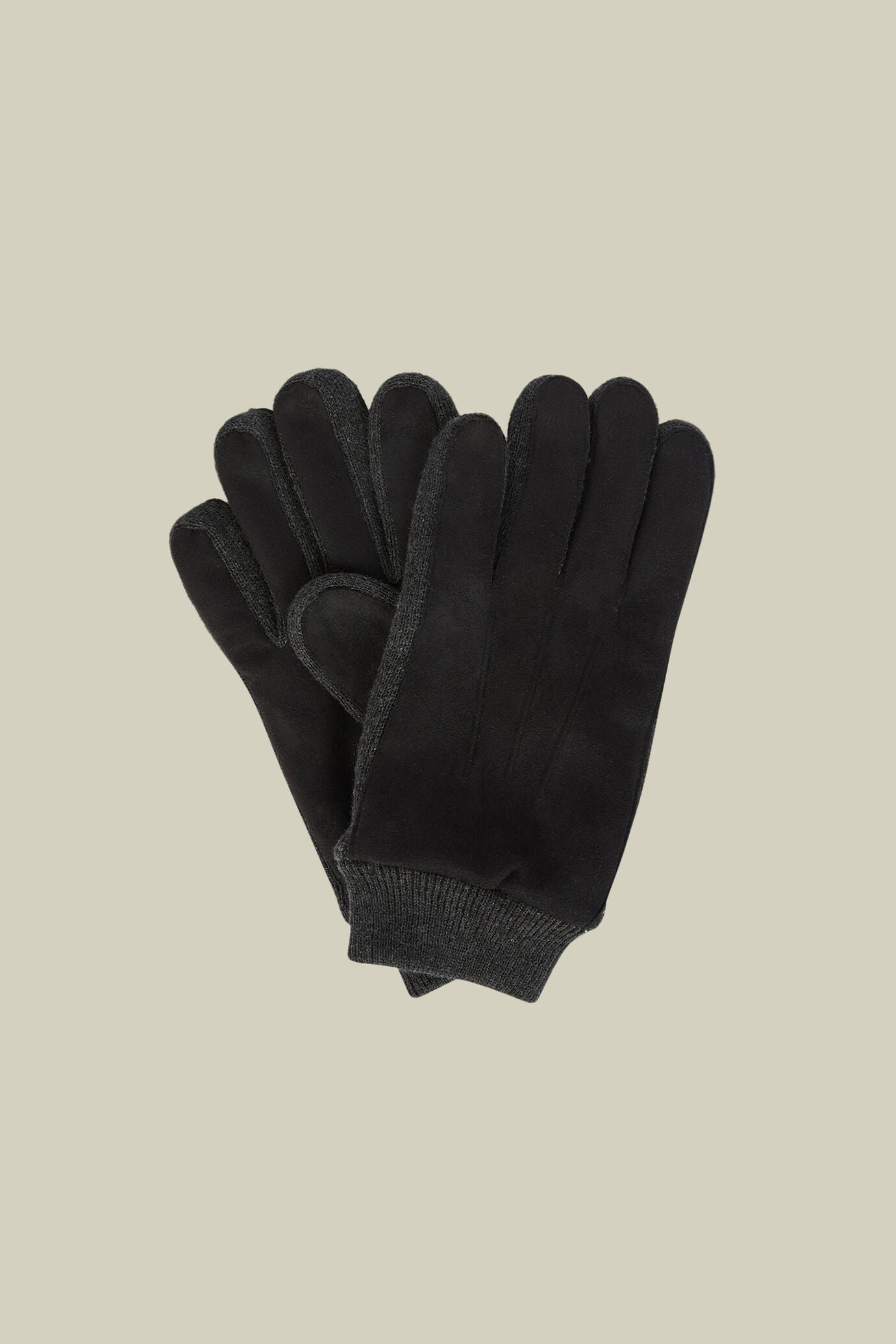 Men's knitted gloves