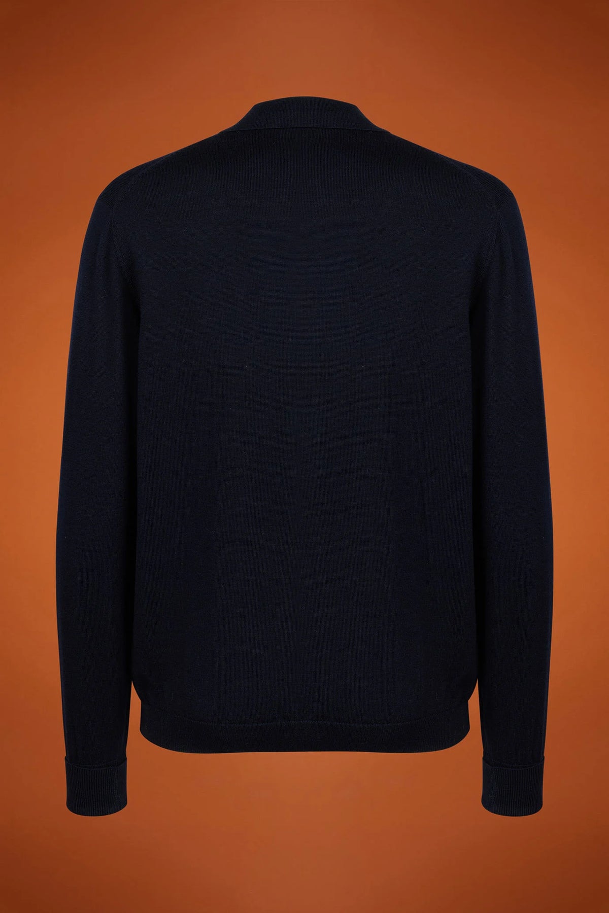 Men's ribbed knit jumper