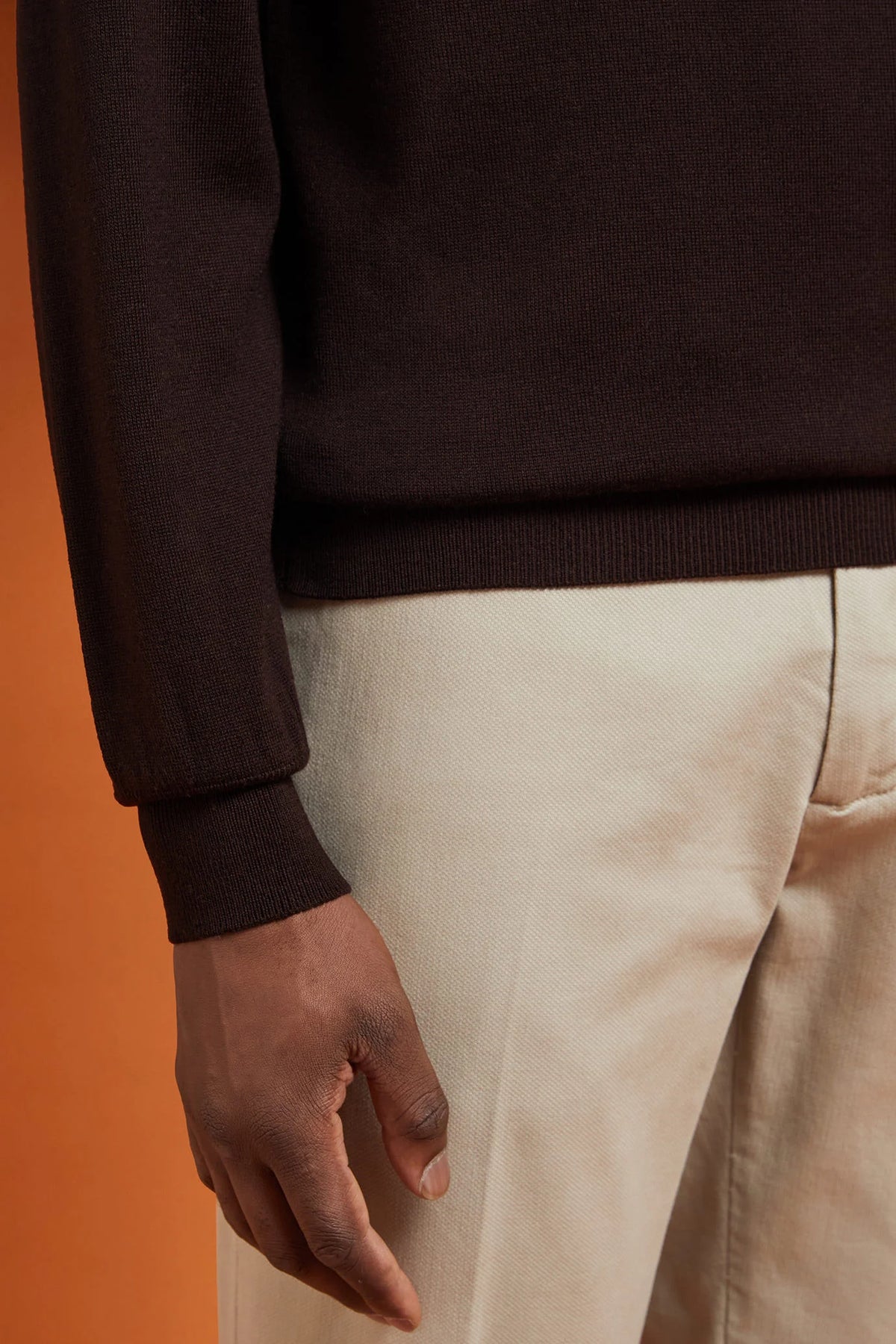 Men's crew neck jumper