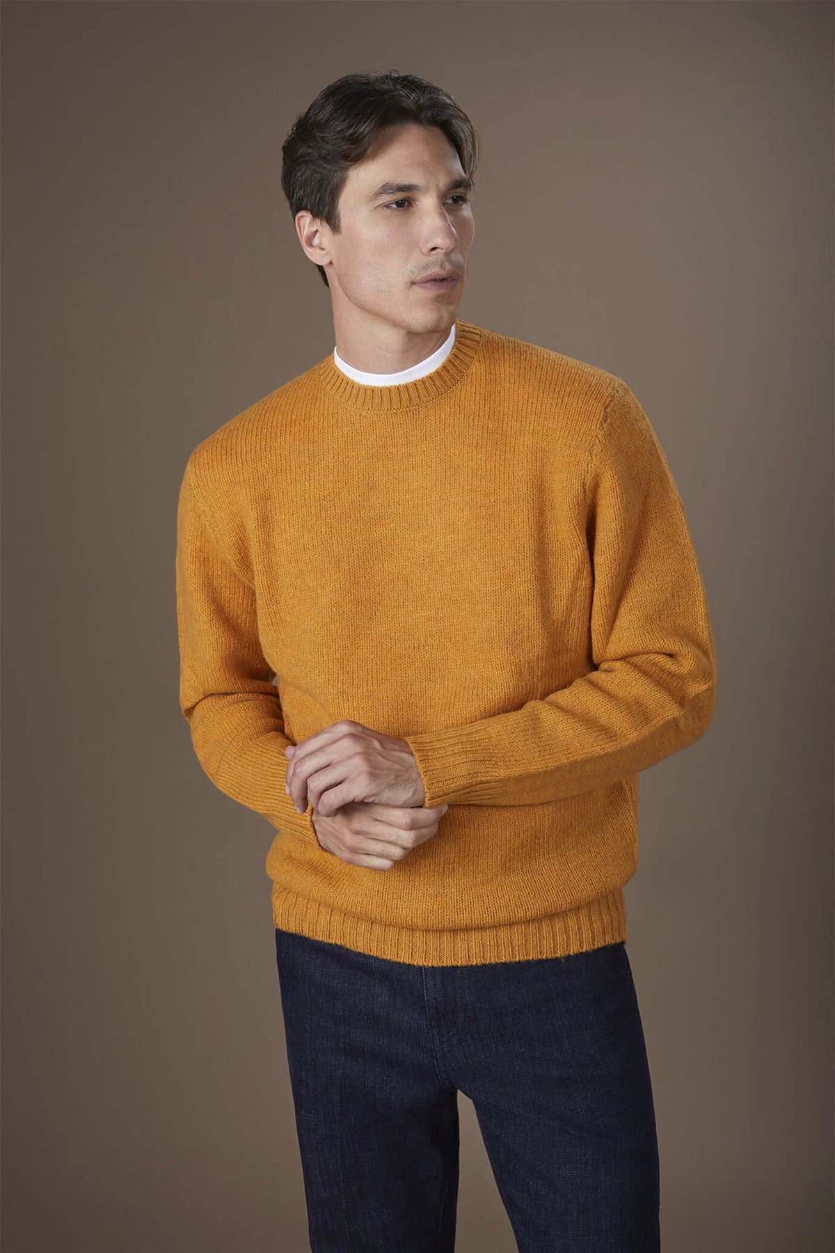 Men's crew neck jumper