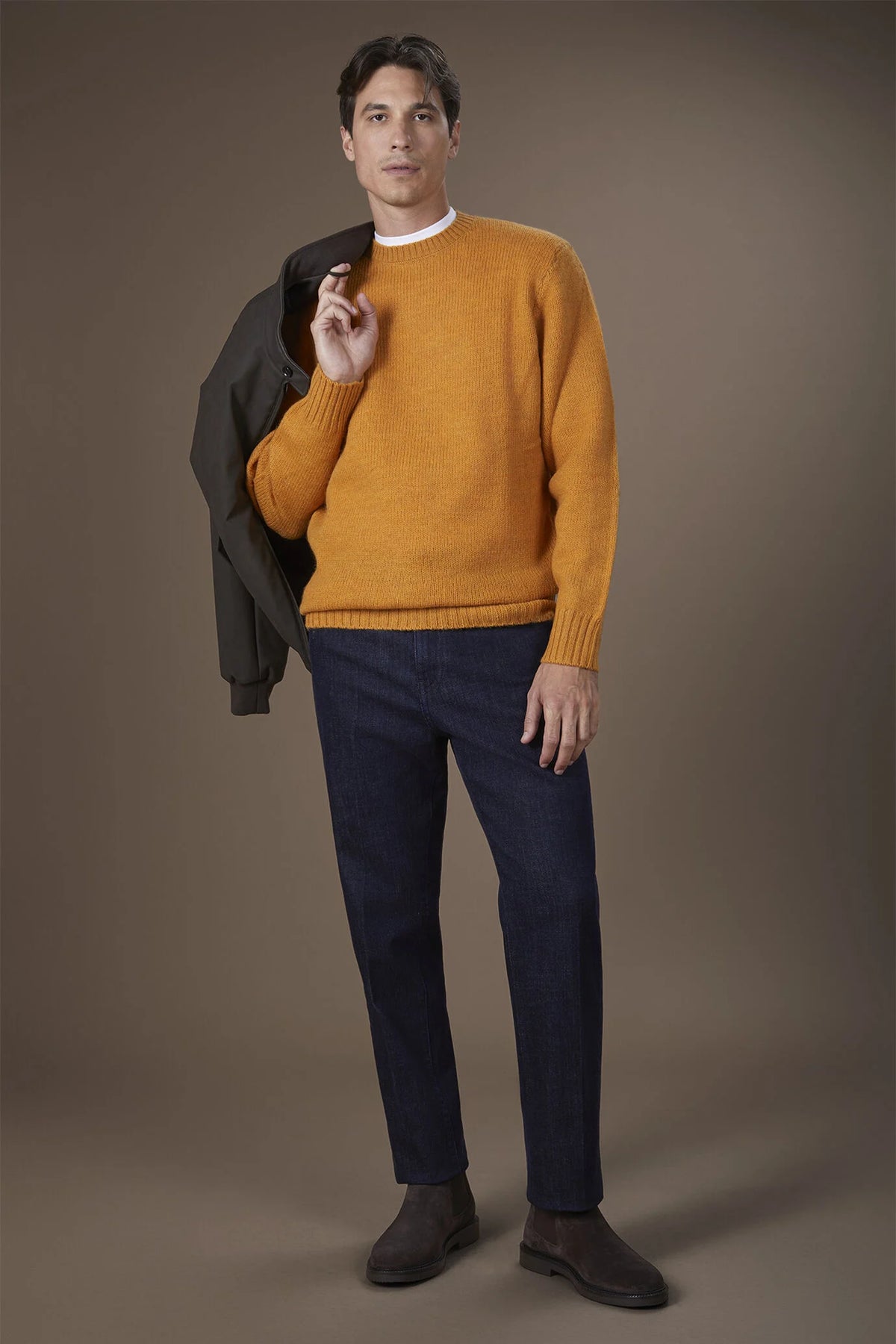 Men's crew neck jumper