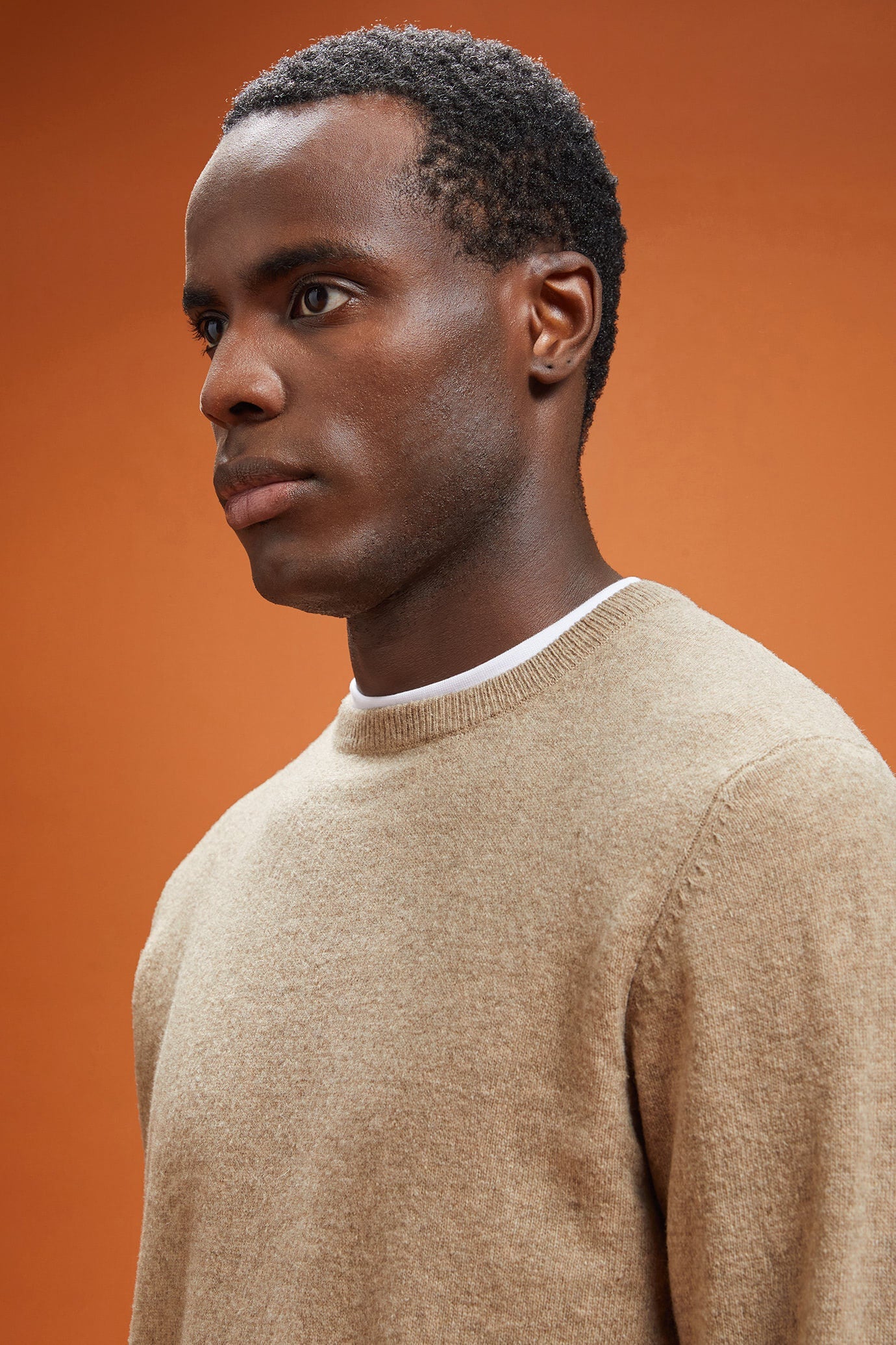 Men's regular fit lambswool jumper
