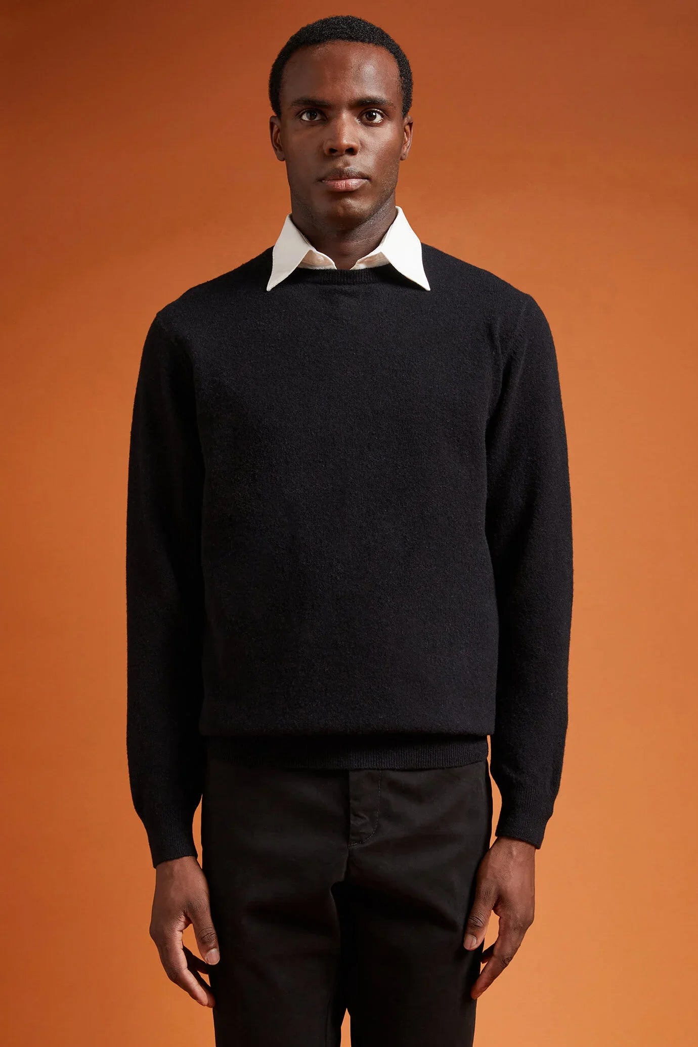 Men's regular fit lambswool jumper