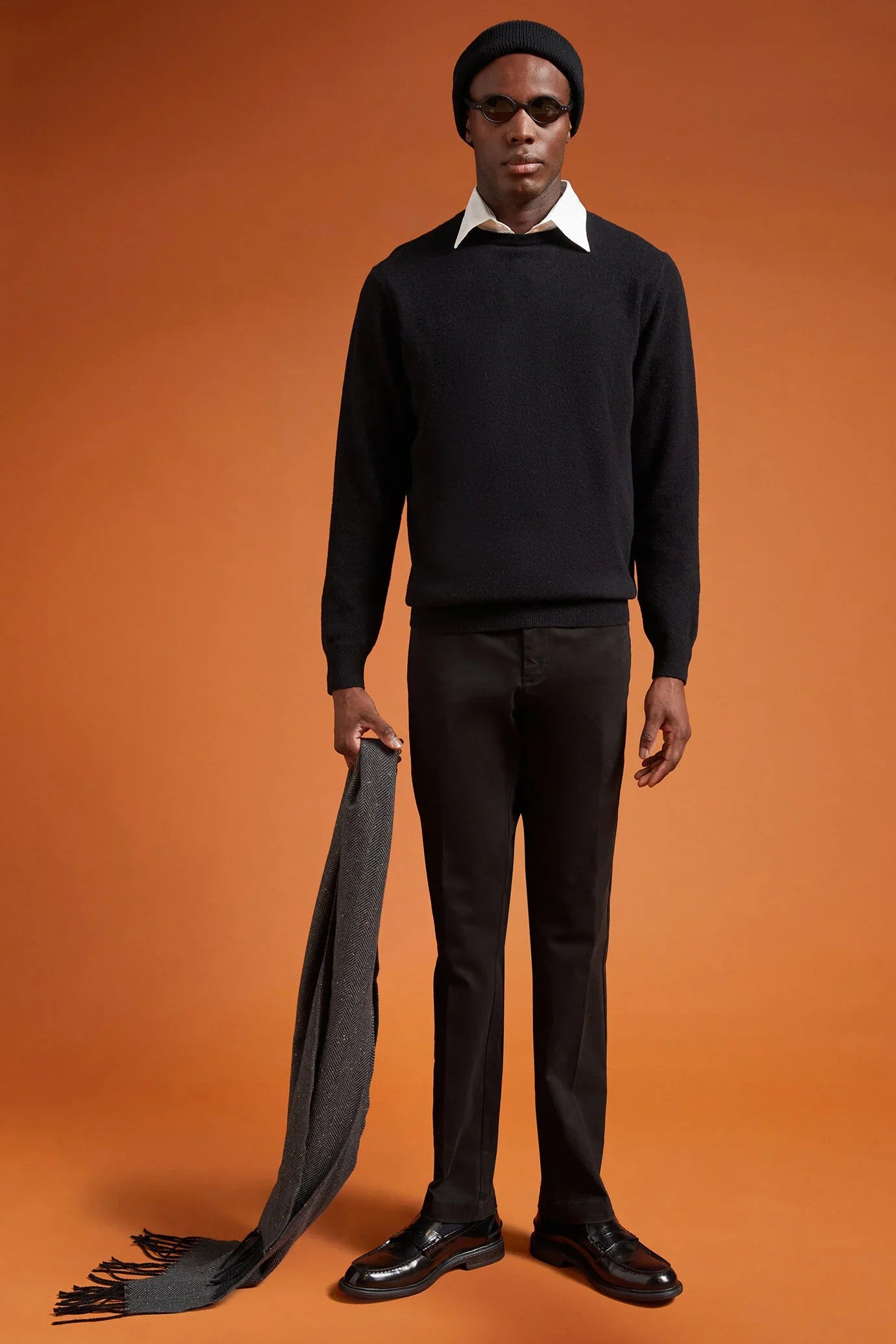 Men's regular fit lambswool jumper