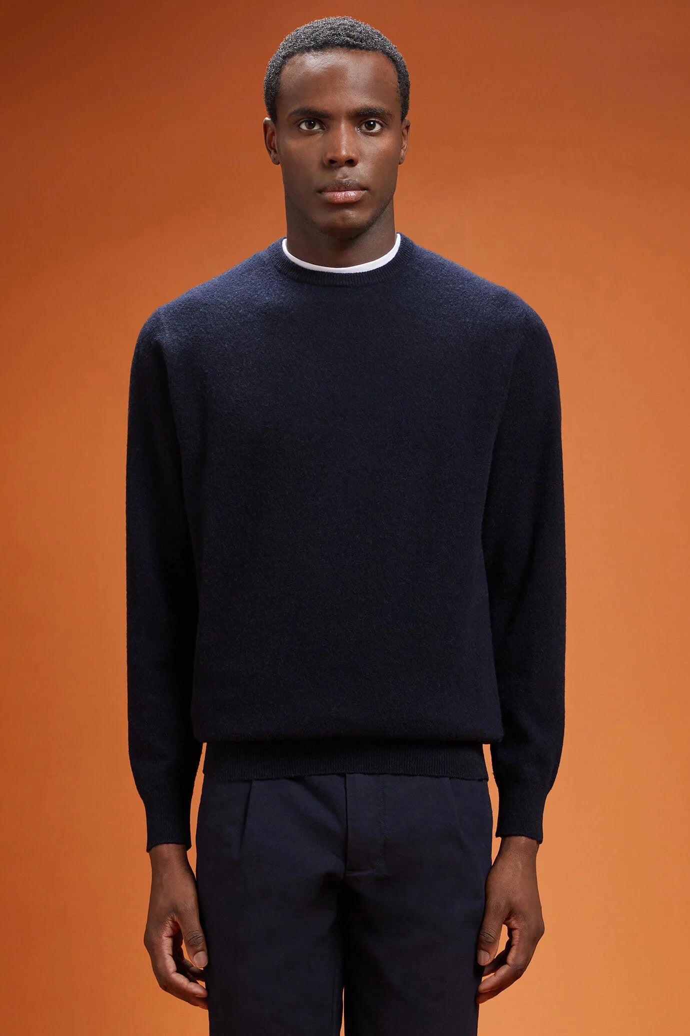 Men's regular fit lambswool jumper