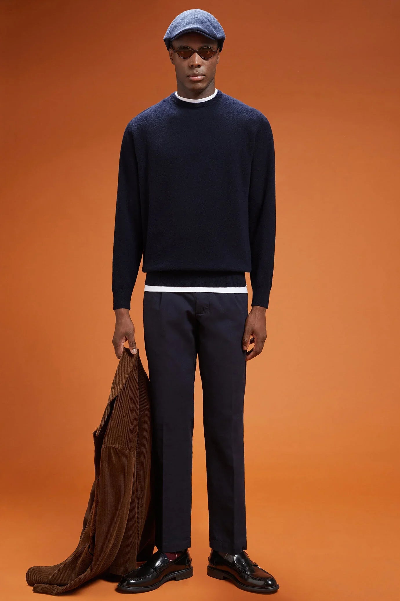 Men's regular fit lambswool jumper