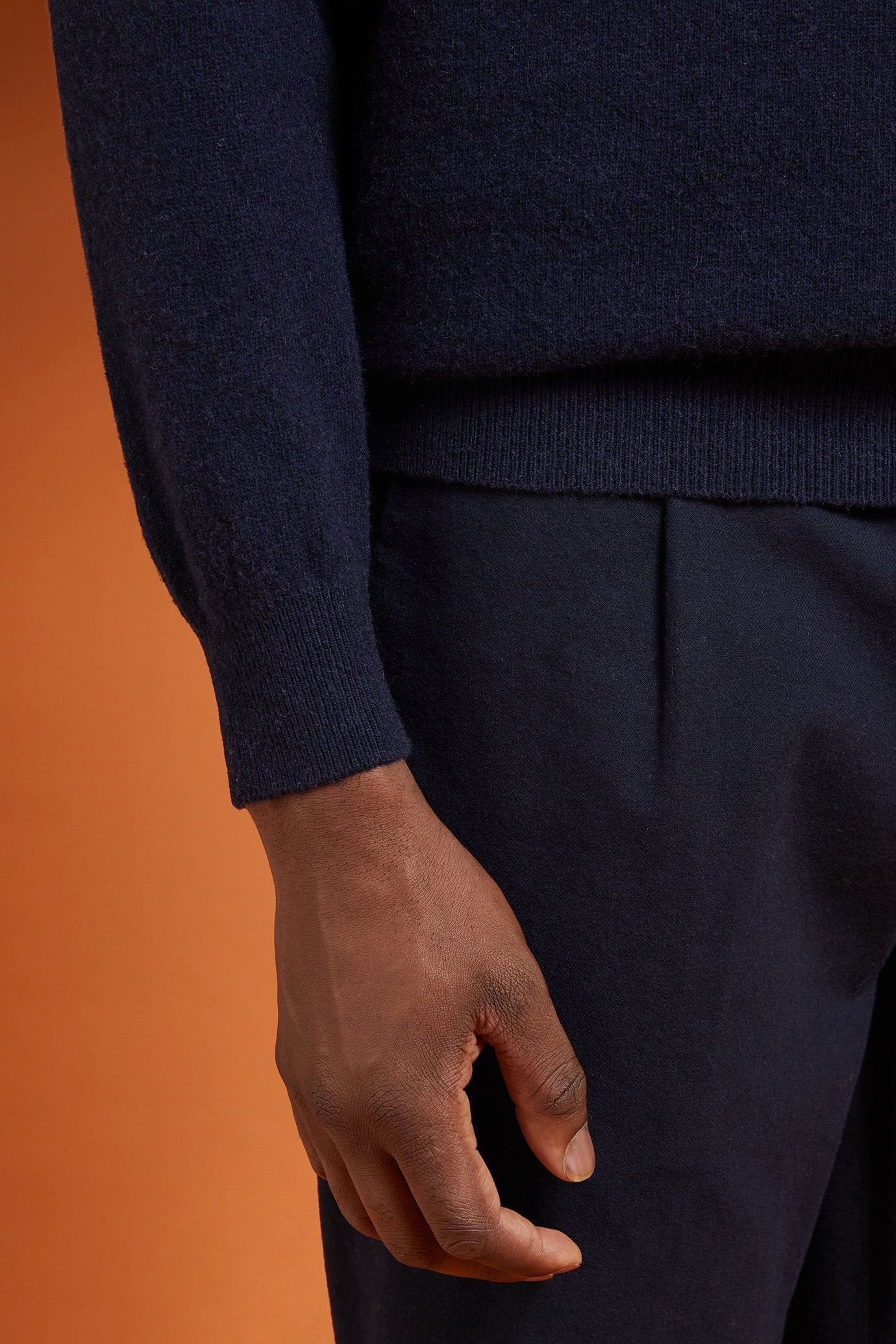 Men's regular fit lambswool jumper