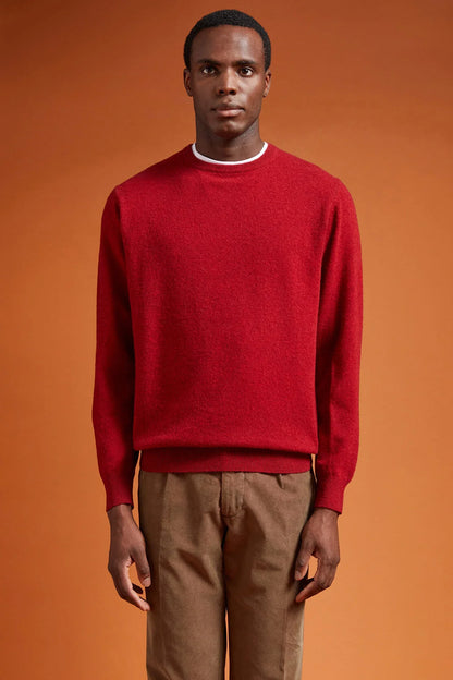 Men's regular fit lambswool jumper
