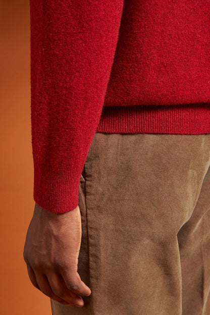 Men's regular fit lambswool jumper