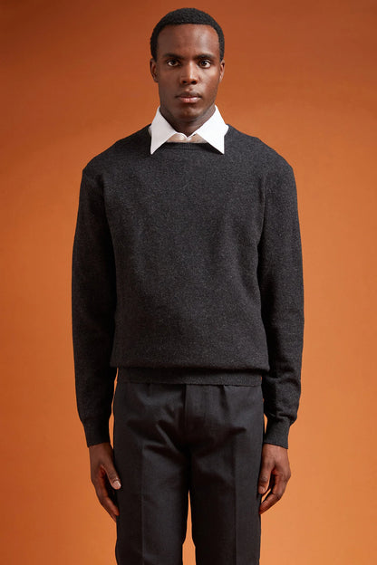 Men's regular fit lambswool jumper