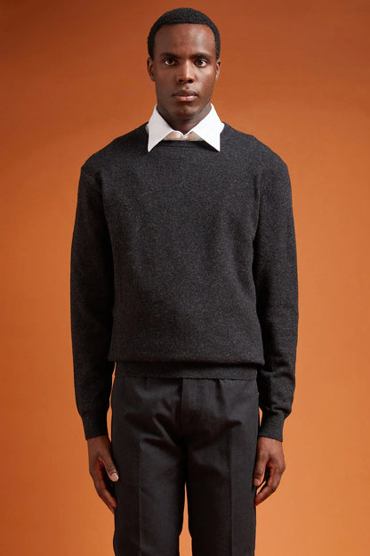 Men's regular fit lambswool jumper