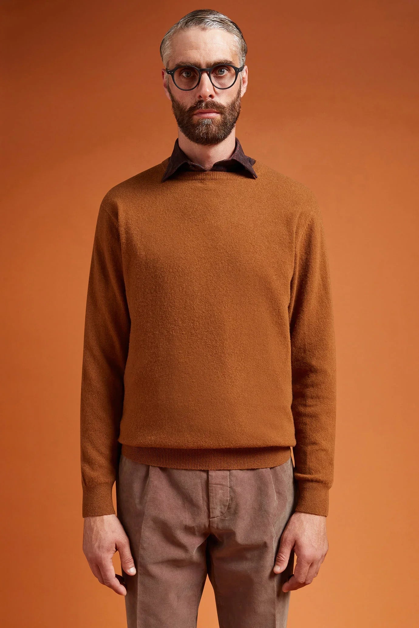Men's regular fit lambswool jumper