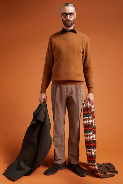 Men's regular fit lambswool jumper
