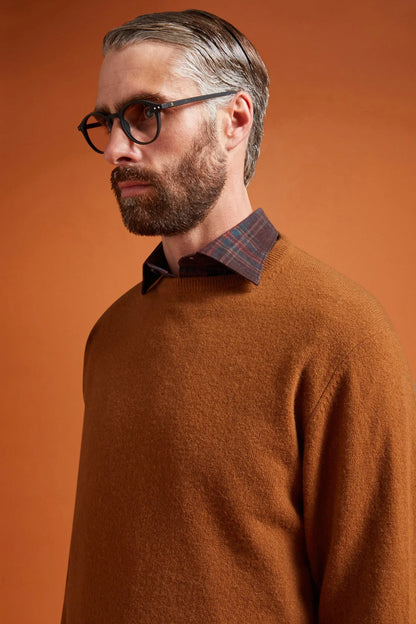 Men's regular fit lambswool jumper