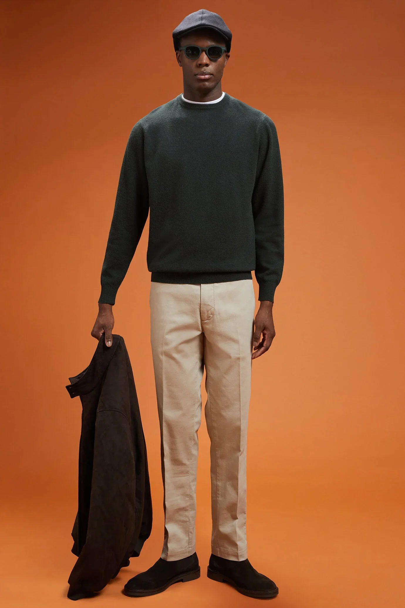 Men's regular fit lambswool jumper