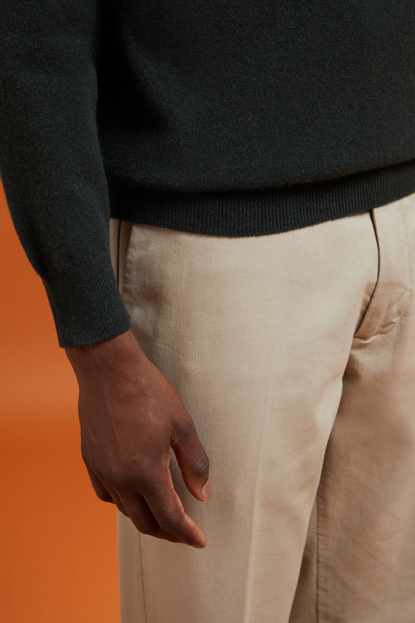 Men's regular fit lambswool jumper