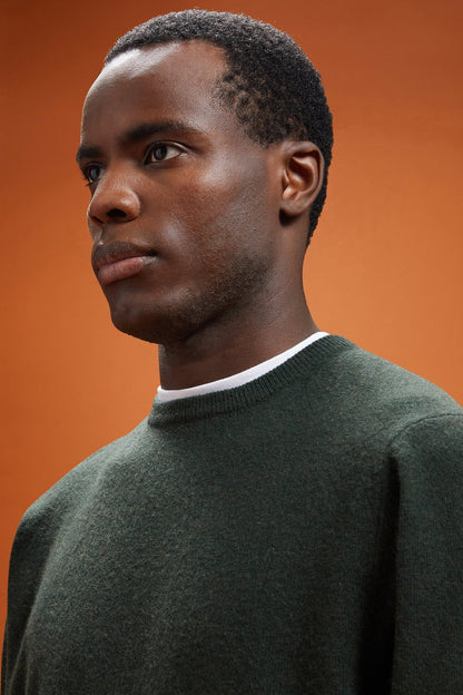 Men's regular fit lambswool jumper
