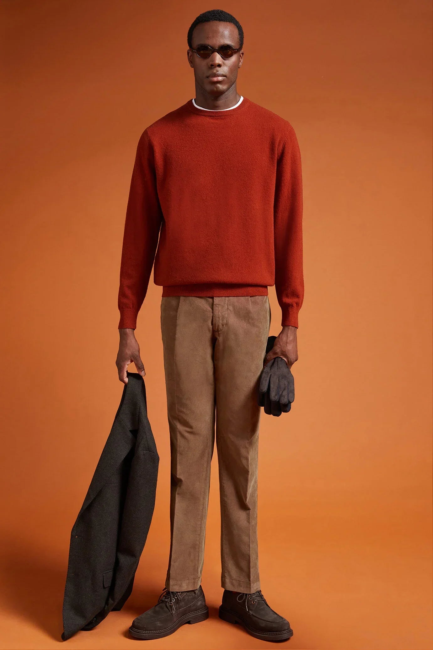Men's regular fit lambswool jumper