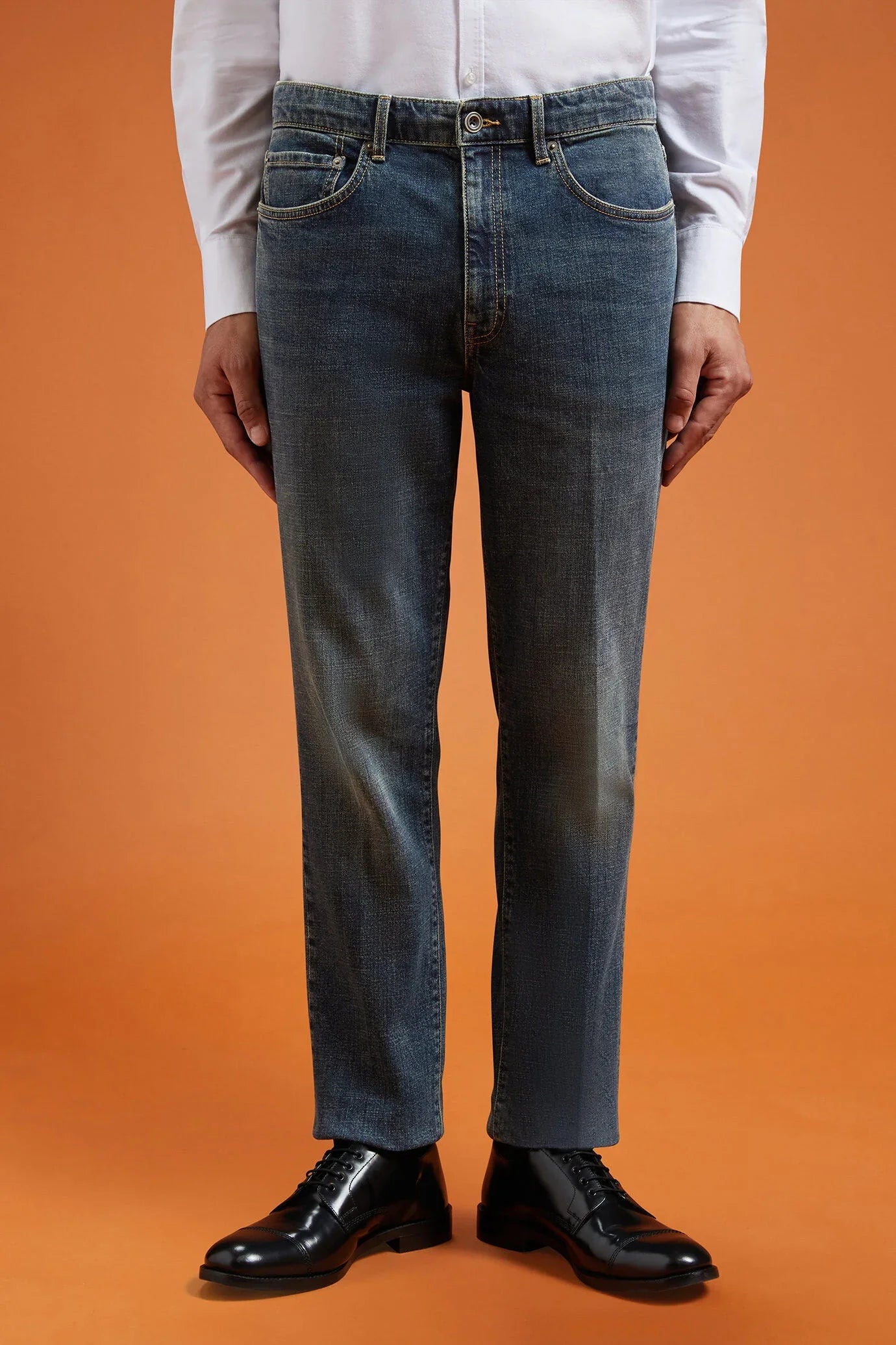 Men's regular fit 5-pocket jeans