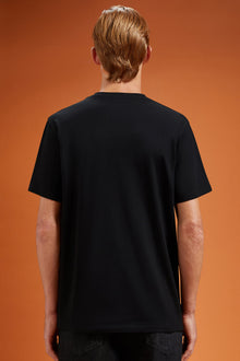 Men's 100% cotton crew neck T-shirt with short sleeves in a regular fit