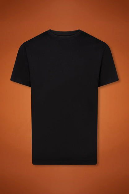Men's 100% cotton crew neck T-shirt with short sleeves in a regular fit