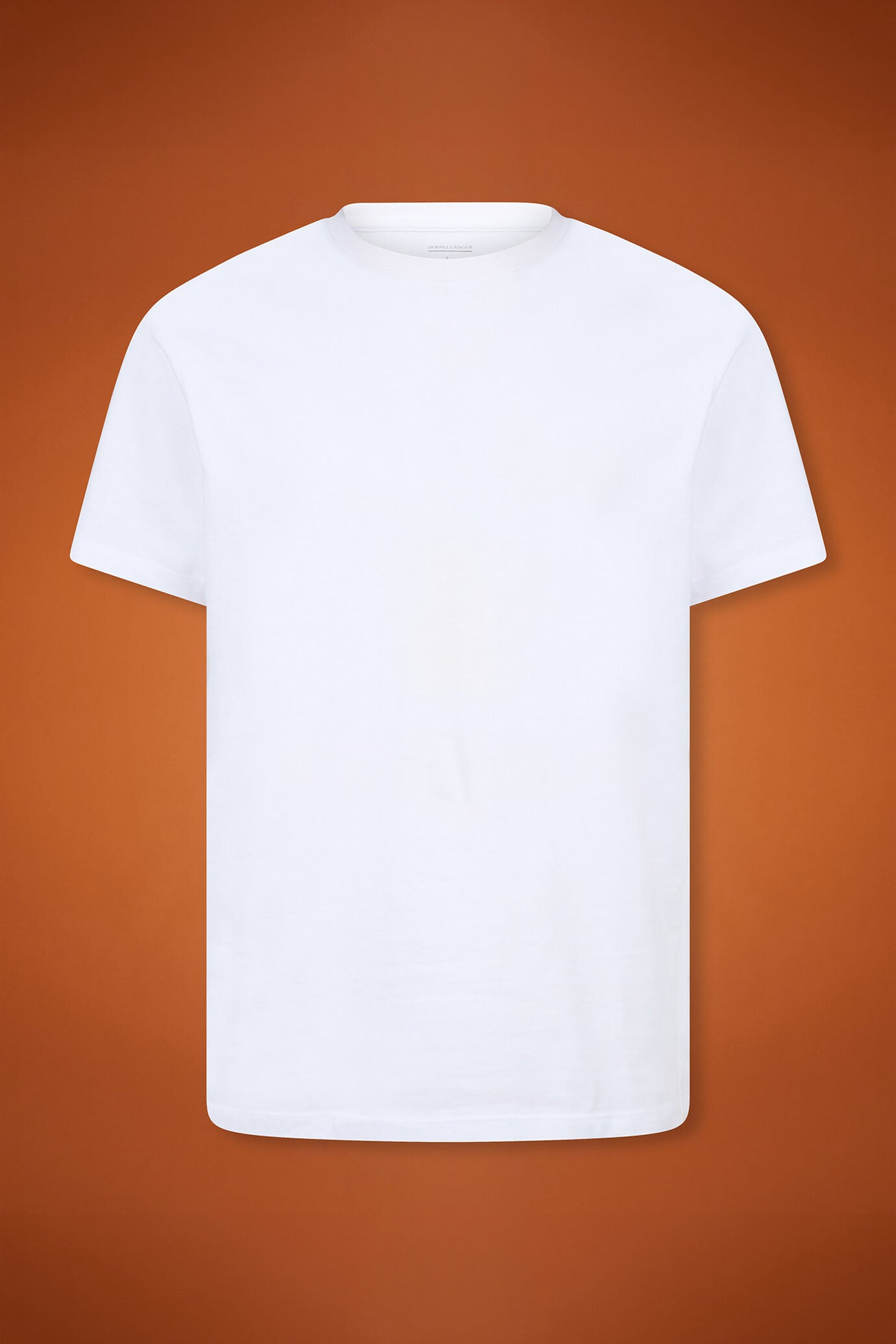 Men's 100% cotton crew neck T-shirt with short sleeves in a regular fit