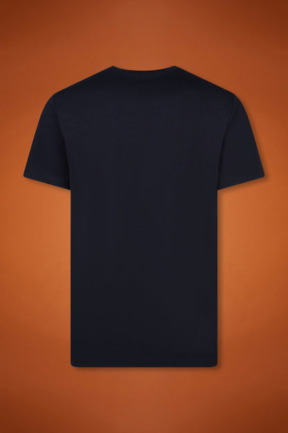 Men's 100% cotton crew neck T-shirt with short sleeves in a regular fit