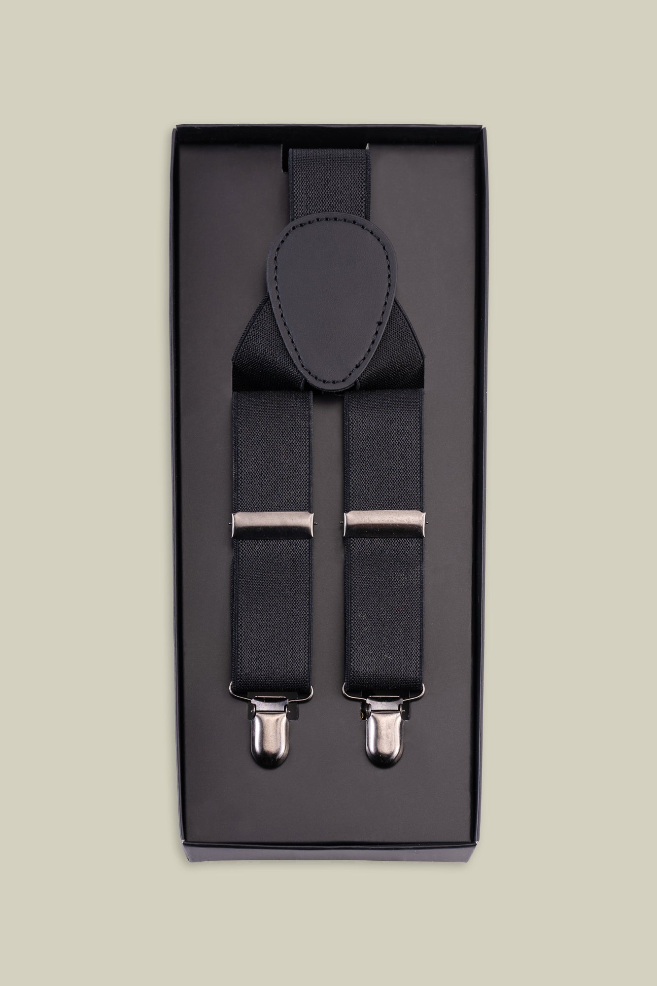 Single-colour men's elastic braces