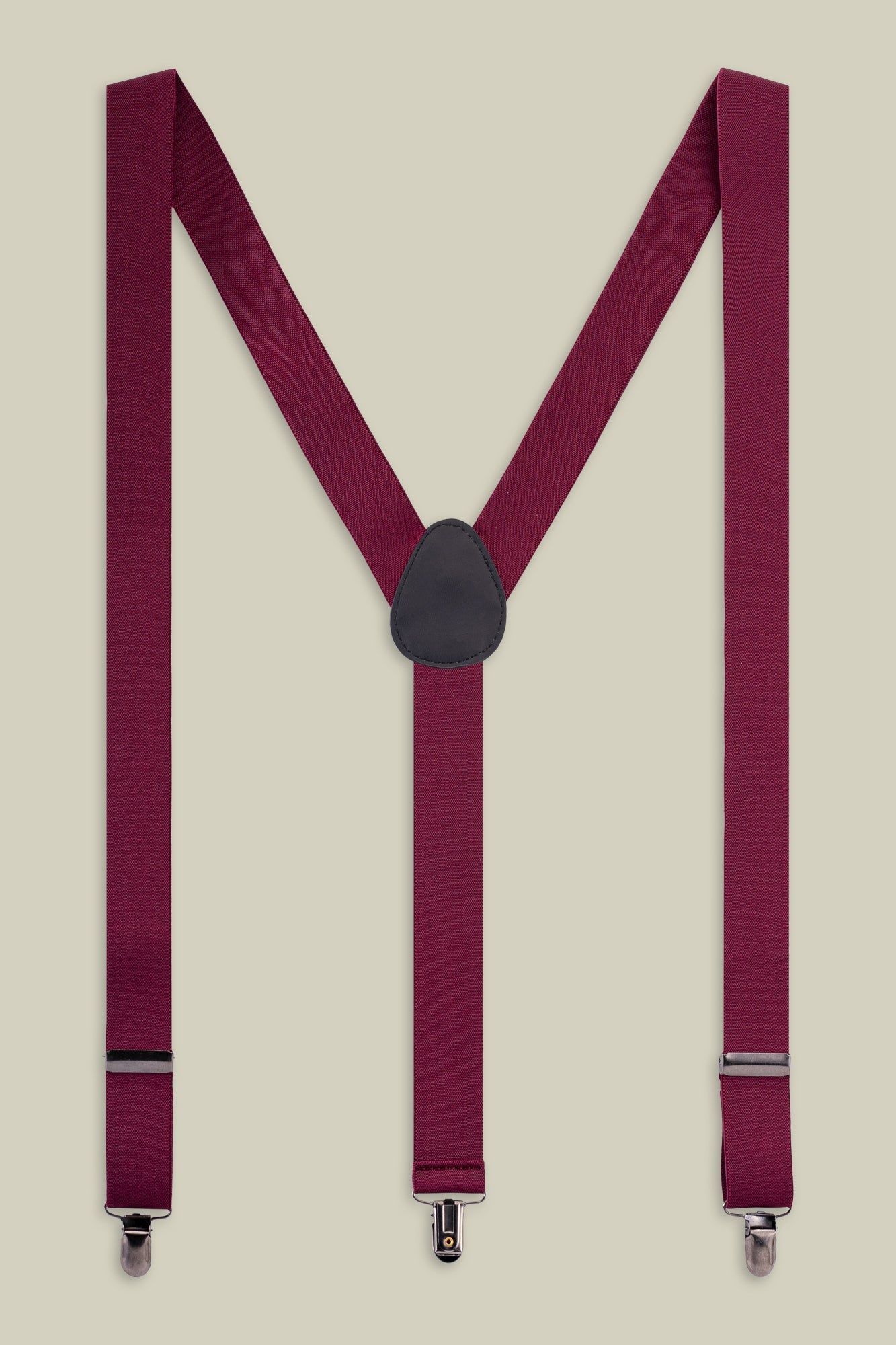 Single-colour men's elastic braces