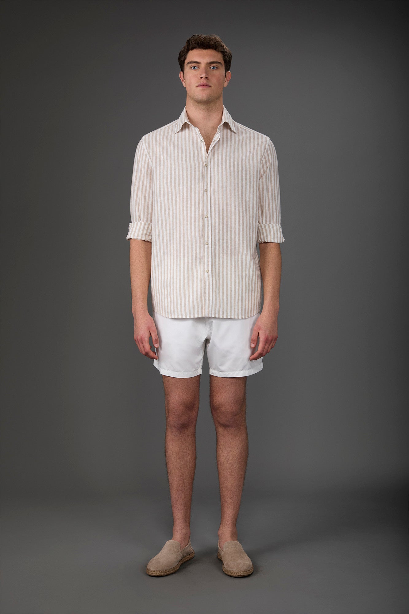 Single-colour men's swimwear