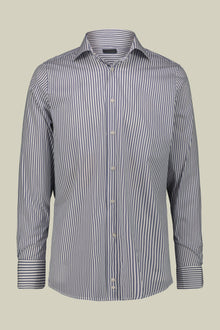 Men's technical shirt with classic collar suitable for cufflinks