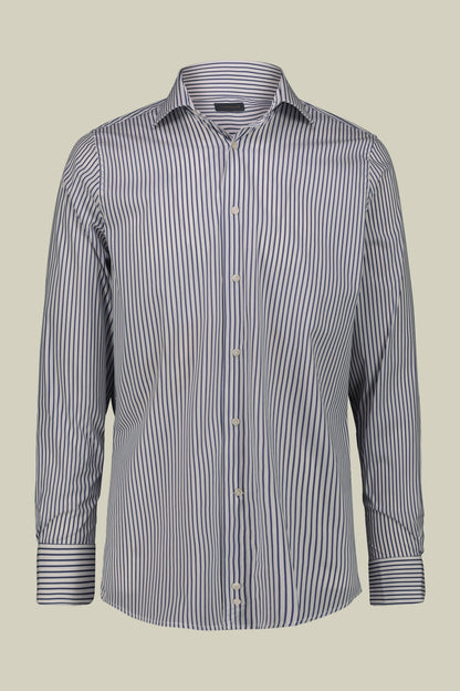 Men's technical shirt with classic collar suitable for cufflinks