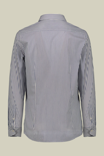 Men's technical shirt with classic collar suitable for cufflinks