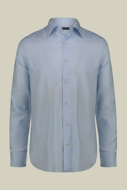 Men's shirt with classic collar, lightweight Oxford fabric