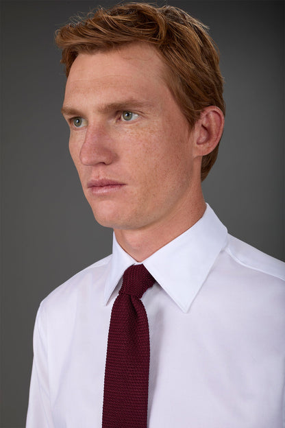 Men's shirt with classic collar, lightweight Oxford fabric