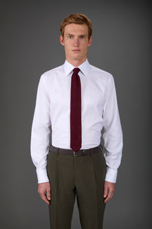 Men's shirt with classic collar, lightweight Oxford fabric
