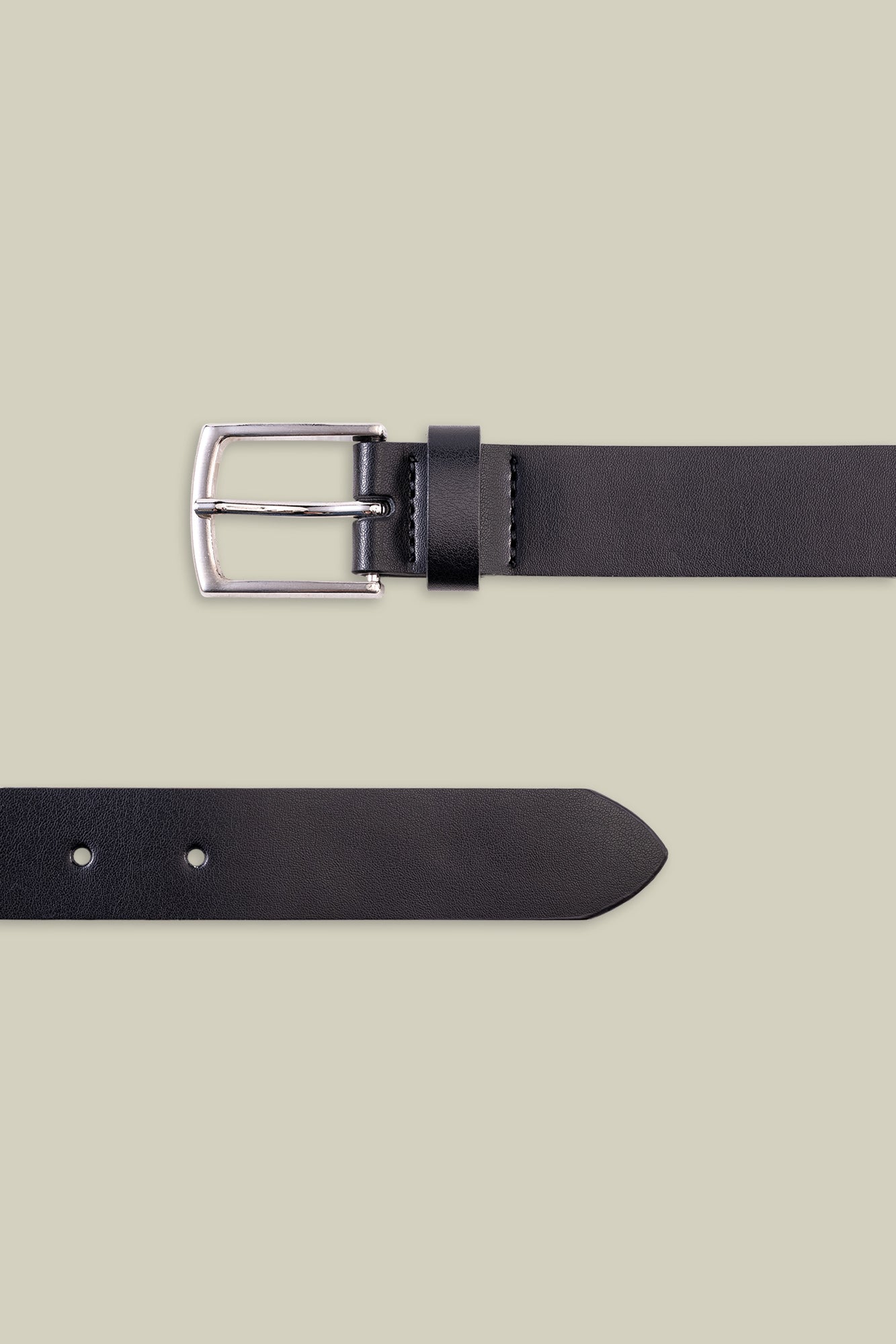 Men's classic belt in genuine leather
