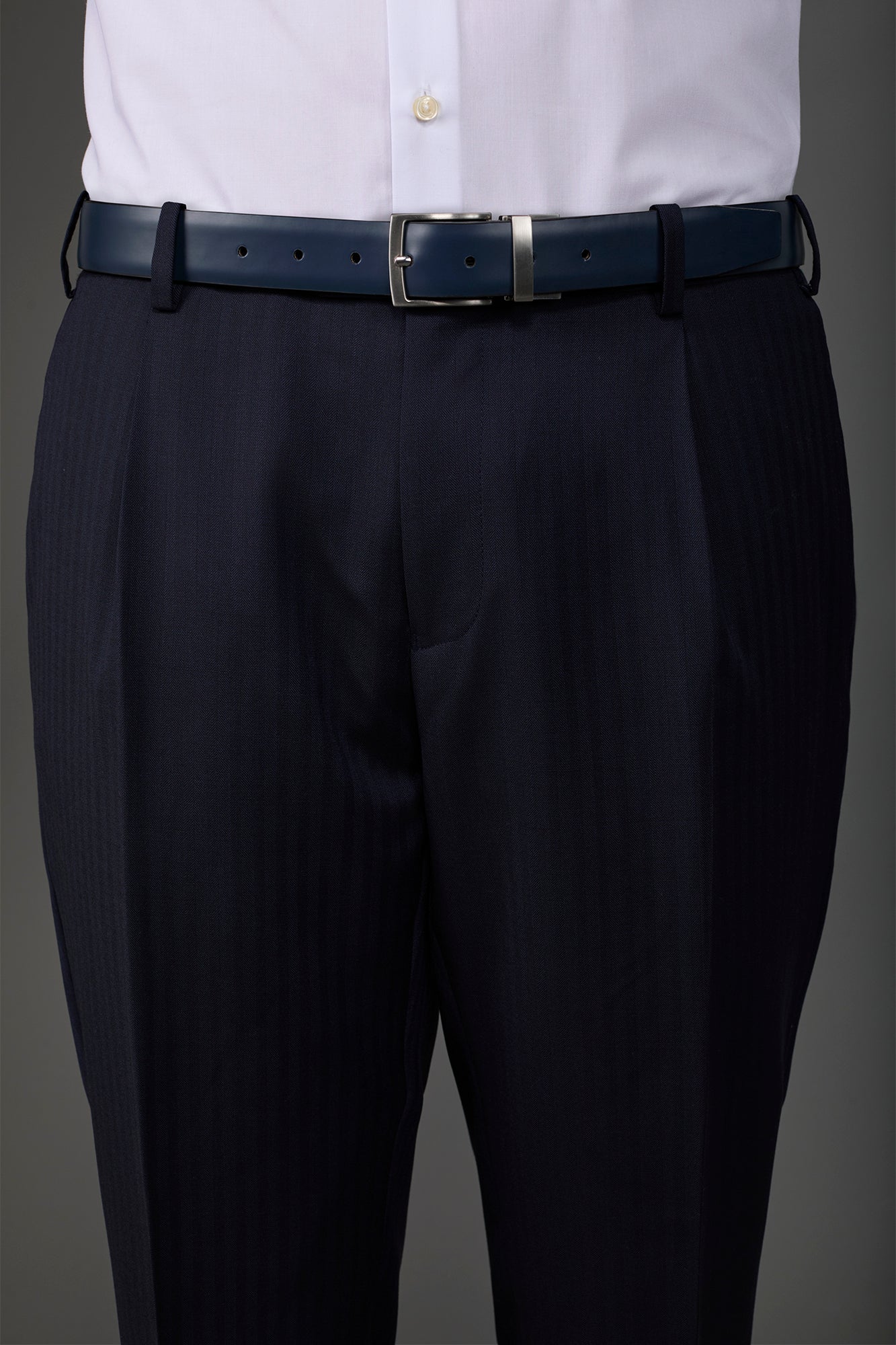 Men's double-sided belt