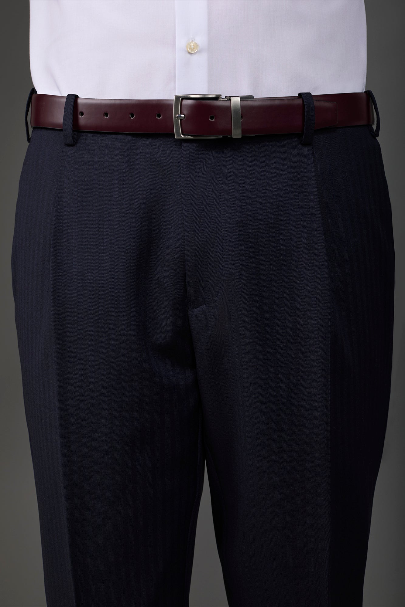 Men's double-sided belt