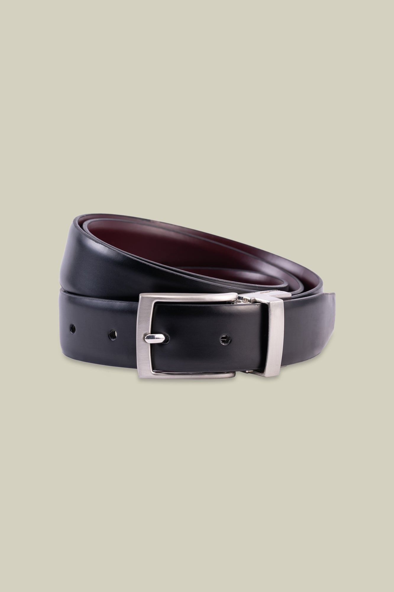 Men's double-sided belt