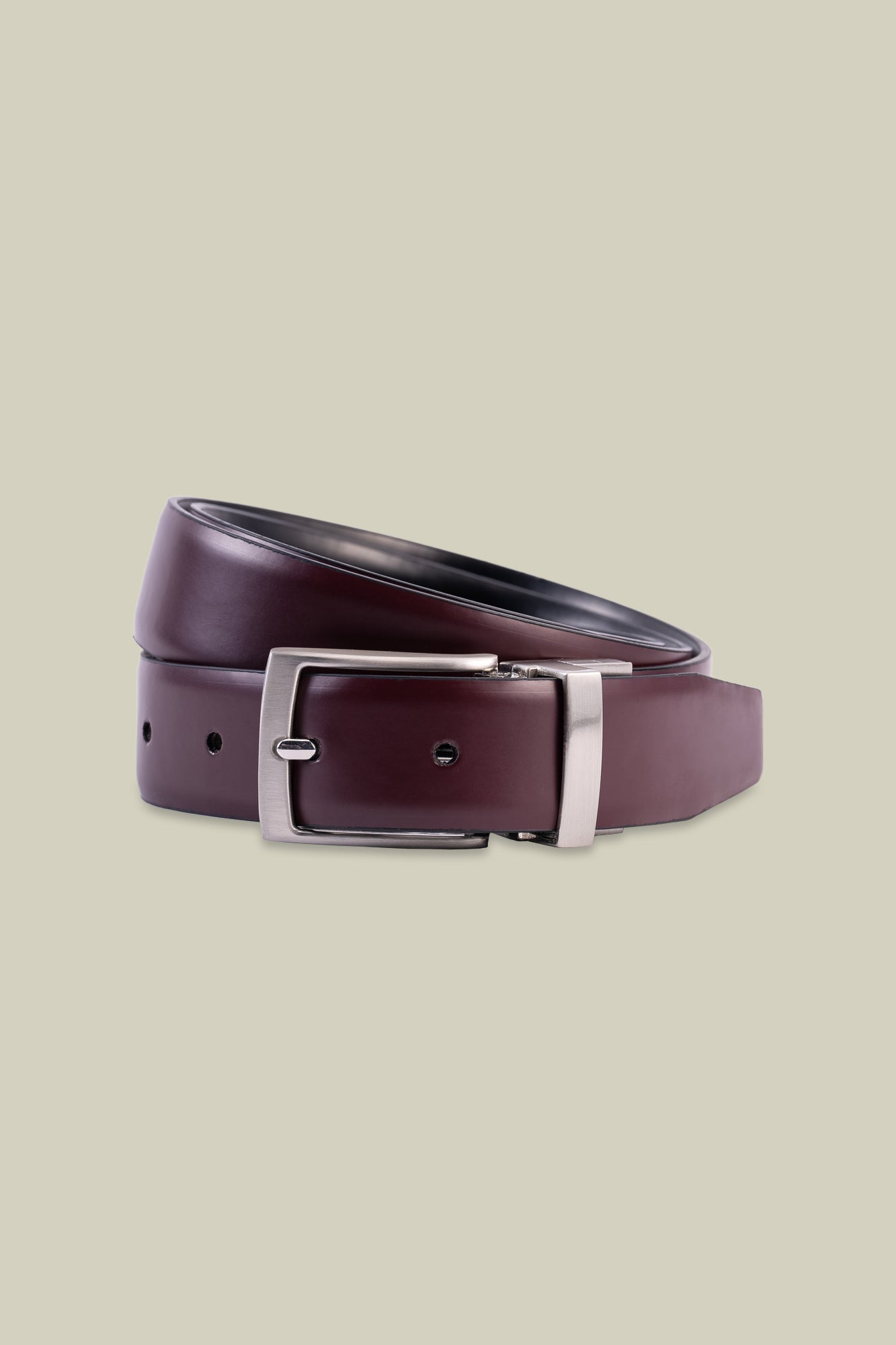 Men's double-sided belt