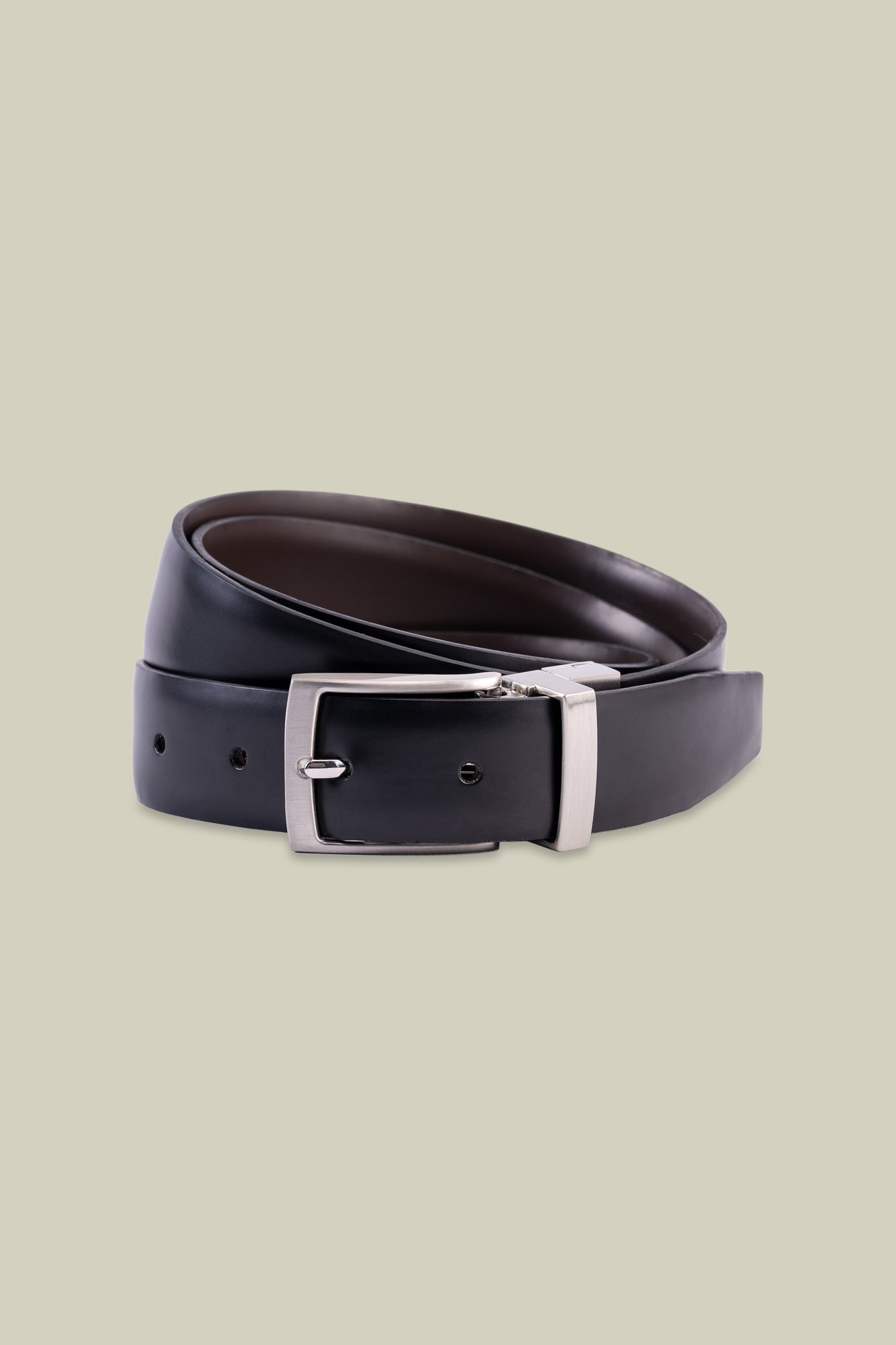 Men's double-sided belt